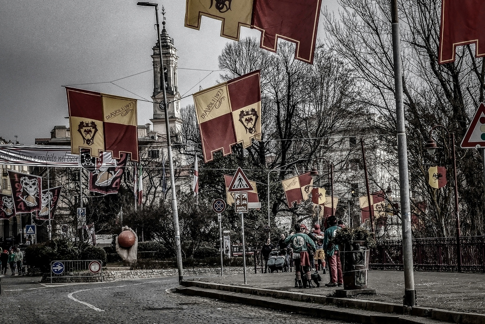 Ivrea (TO) - Storico Carnevale - 2023 - Ivrea (TO) Battaglia delle arance