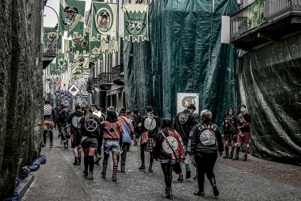 Ivrea (TO) - Storico Carnevale - 2023 - Ivrea (TO) Battaglia delle arance