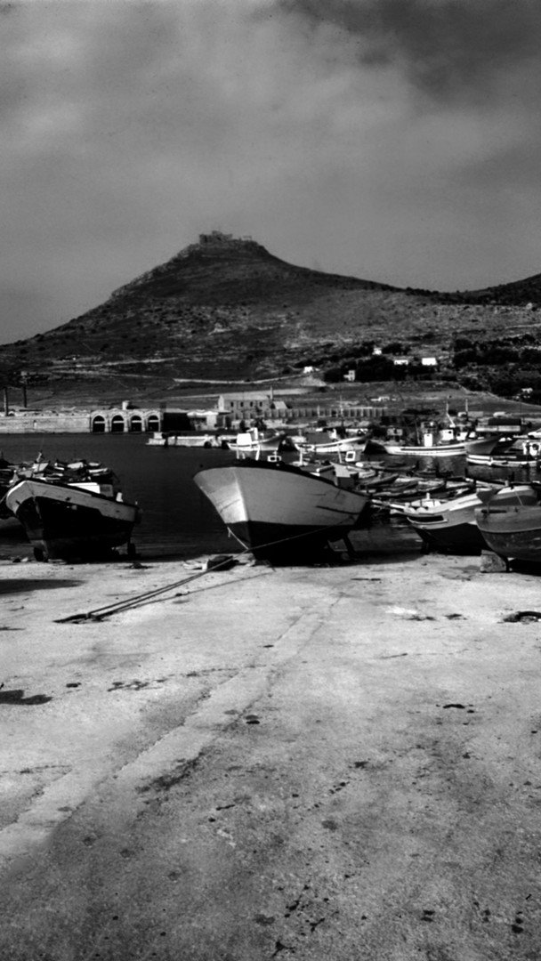 1995 - Favignana (TP) - PORTPHOTO B&W