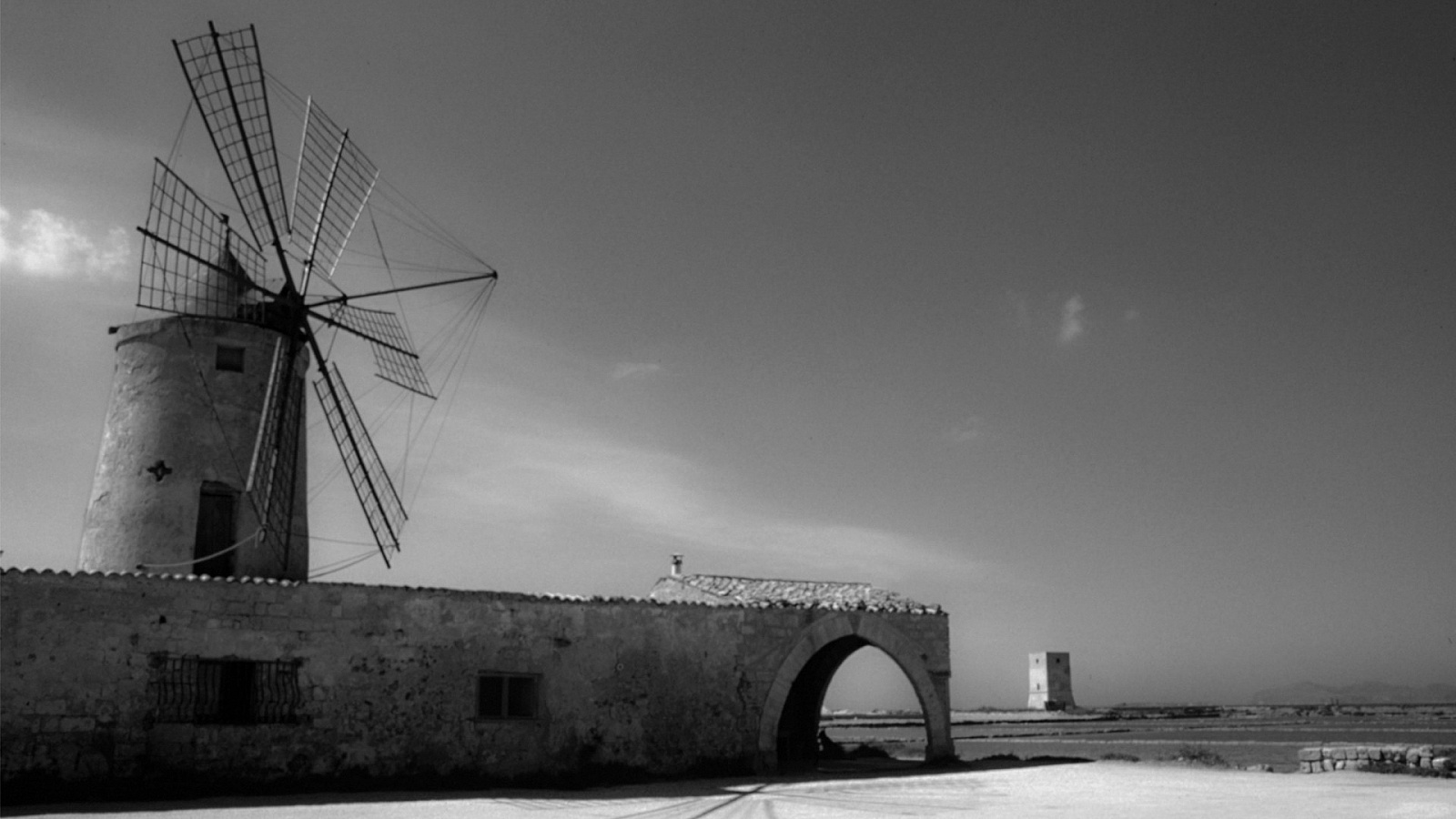 1995 - Trapani (TP) Museo del Sale - PORTPHOTO B&W