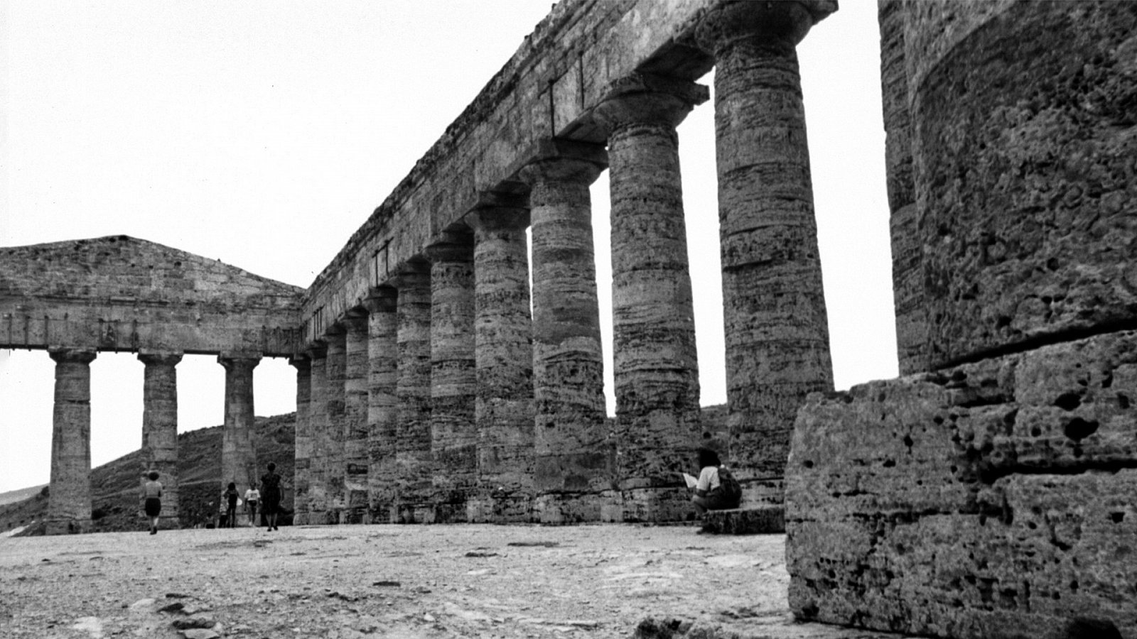 1995 - Segesta (TP) - PORTPHOTO B&W