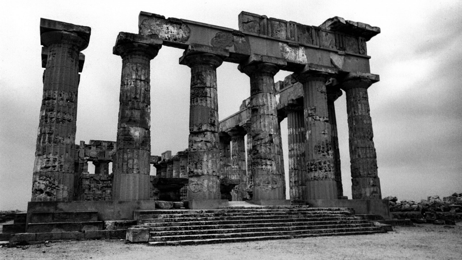 1995 - Selinunte (TP) - PORTPHOTO B&W