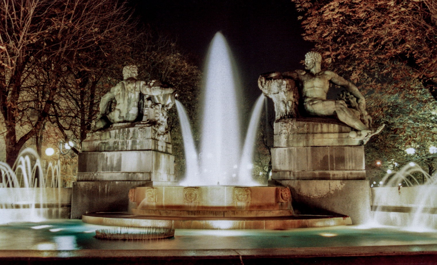 2001/11 - Torino P.zza Solferino - Turin Night Light