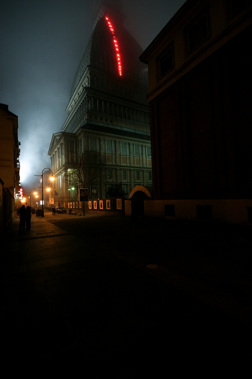 2006/12 - Torino Mole Antonelliana - Via Montebello - Turin Night Light