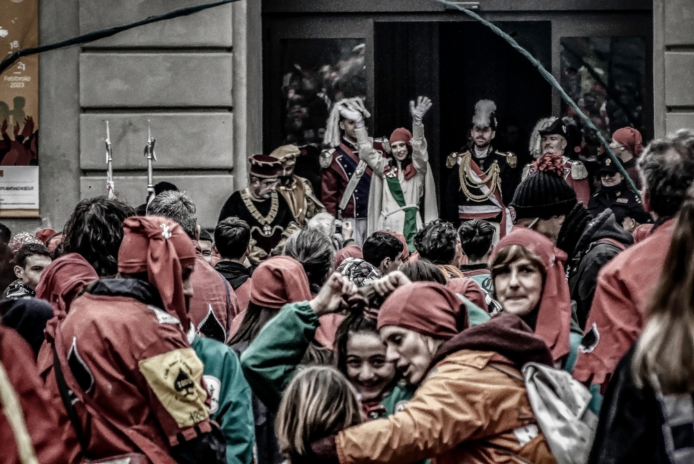 Ivrea (TO) - Storico Carnevale - 2023 - Ivrea (TO) Battaglia delle arance