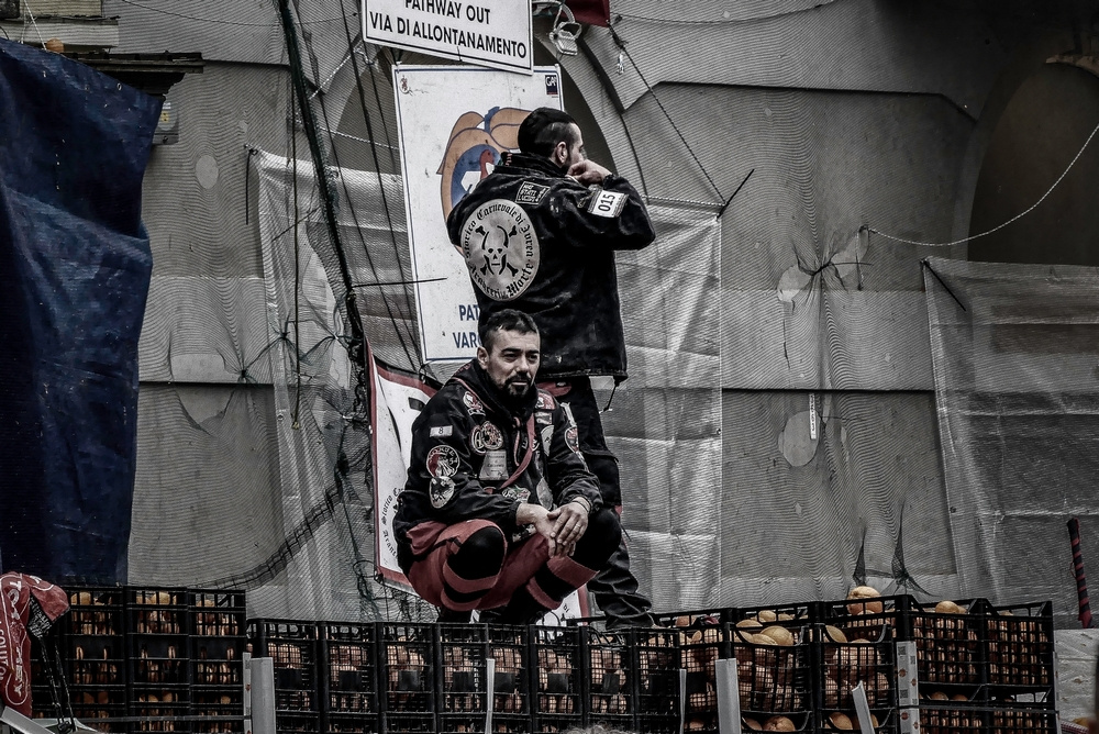 Ivrea (TO) - Storico Carnevale - 2023 - Ivrea (TO) Battaglia delle arance