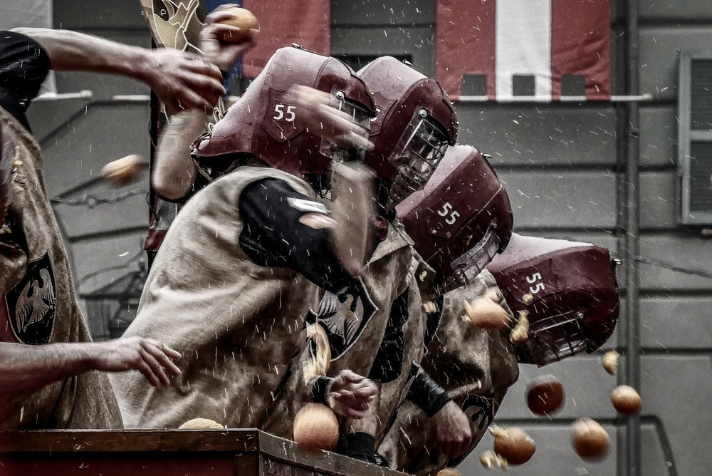 Ivrea (TO) - Storico Carnevale - 2023 - Ivrea (TO) Battaglia delle arance