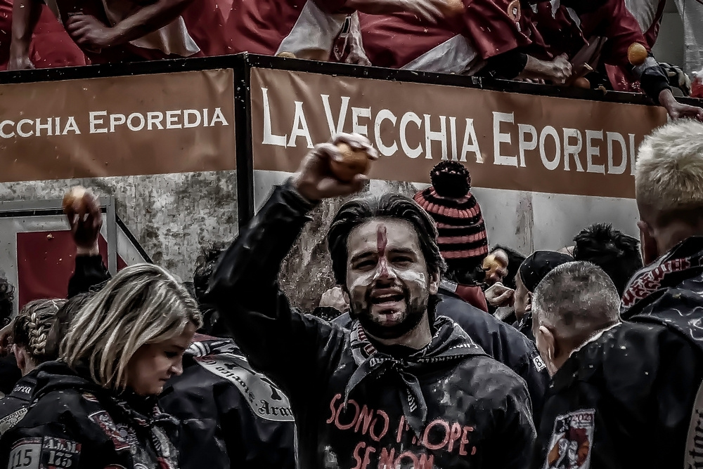 Ivrea (TO) - Storico Carnevale - 2023 - Ivrea (TO) Battaglia delle arance