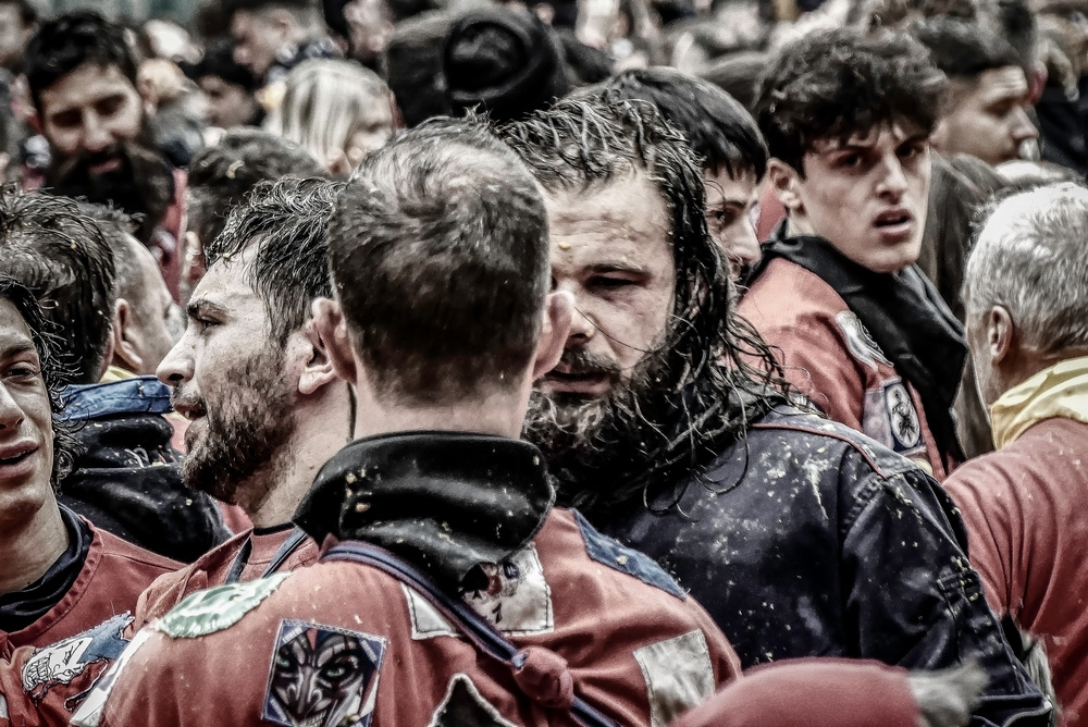 Ivrea (TO) - Storico Carnevale - 2023 - Ivrea (TO) Battaglia delle arance
