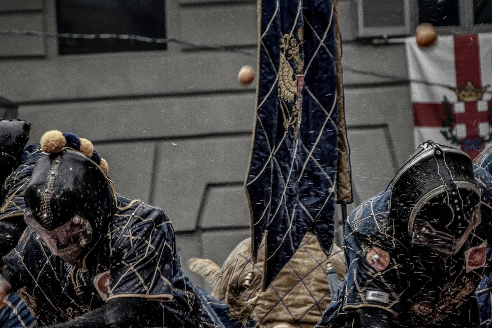 Ivrea (TO) - Storico Carnevale - 2023 - Ivrea (TO) Battaglia delle arance