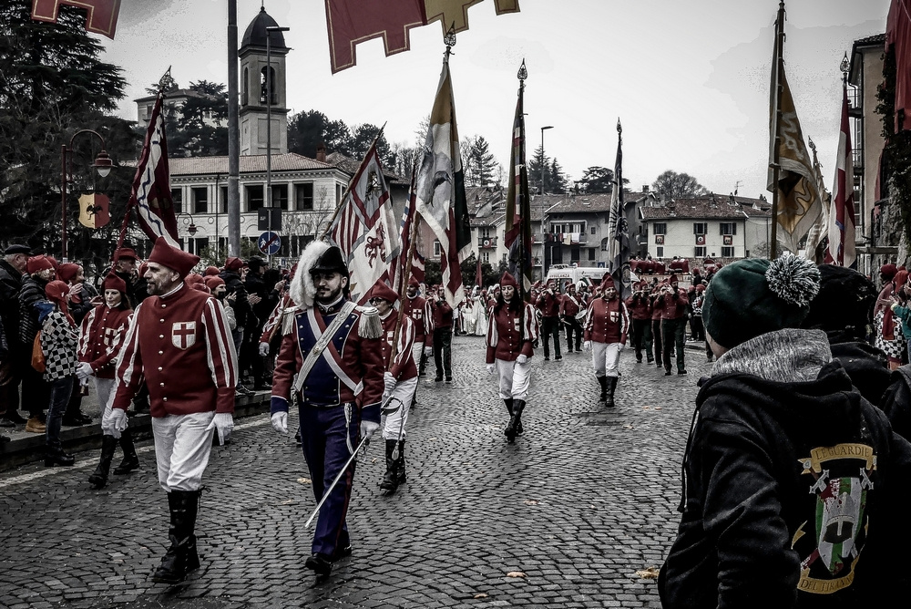 Ivrea (TO) - Storico Carnevale - 2023 - Ivrea (TO) Battaglia delle arance