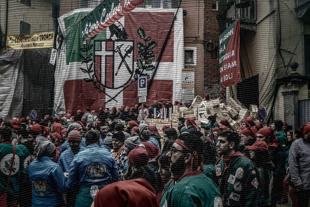 Ivrea (TO) - Storico Carnevale - 2023 - Ivrea (TO) Battaglia delle arance