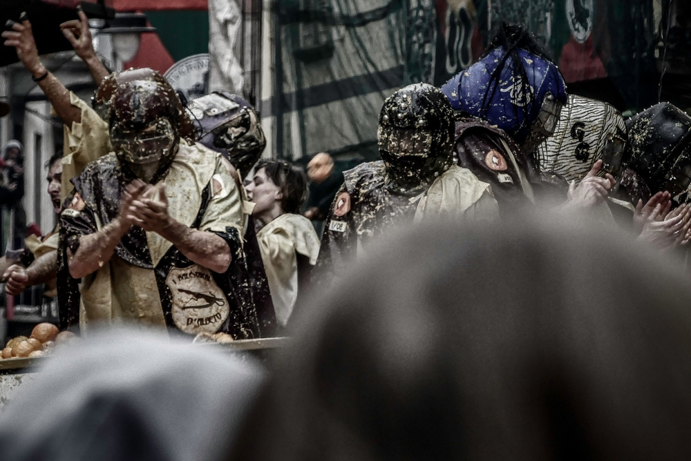 Ivrea (TO) - Storico Carnevale - 2023 - Ivrea (TO) Battaglia delle arance