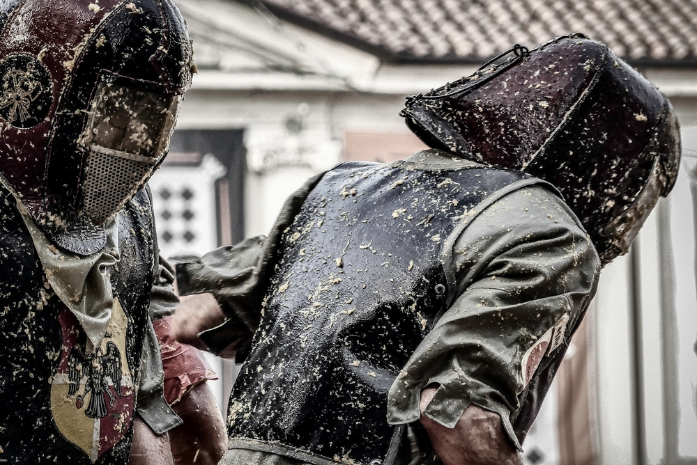 Ivrea (TO) - Storico Carnevale - 2023 - Ivrea (TO) Battaglia delle arance