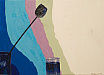 AVD00005 - 2008 -Tulipano e bicchiere in blu
Tecnica mista acrilici e collage su tela
Tela 70x50 - ART Gallery