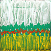 AVD00010 - 2008 -Occhi su papaveri tra il grano
Acrilici su piastrella linoleum
Piastrella linoleum verde Gerflor montata in teca plexiglass 32,5x32,5x15 - ART Gallery